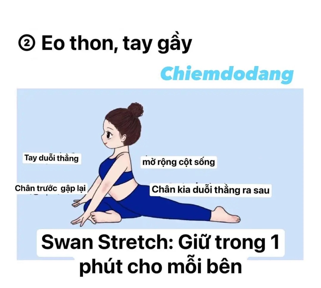 MỘT VÀI ĐỘNG TÁC CHO EO ĐẸP DÁNG THON 😚Chị em ơi quẹo ngay vô đây học hỏi ngay những động tác dễ như ăn kẹo này nào!!