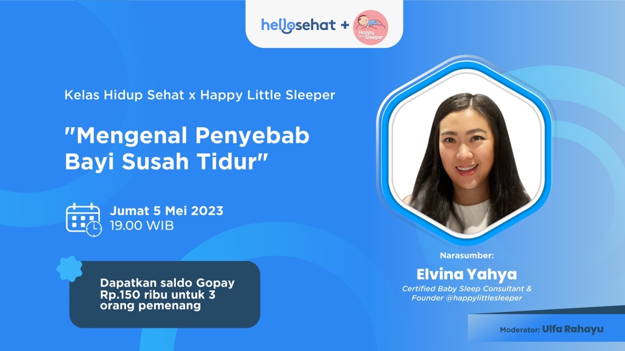 IG LIVE: Mengenal Penyebab Bayi Susah Tidur