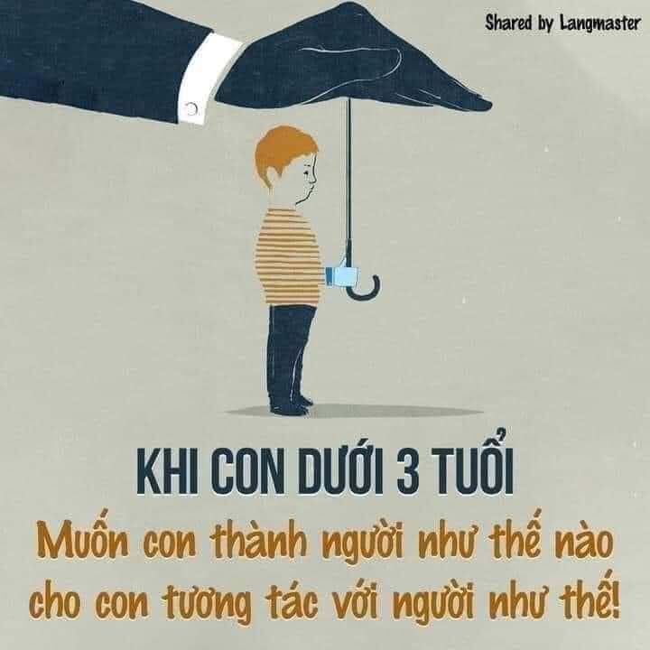 KHI CON DƯỚI 3 TUỔI ( cha mẹ nên đọc) 