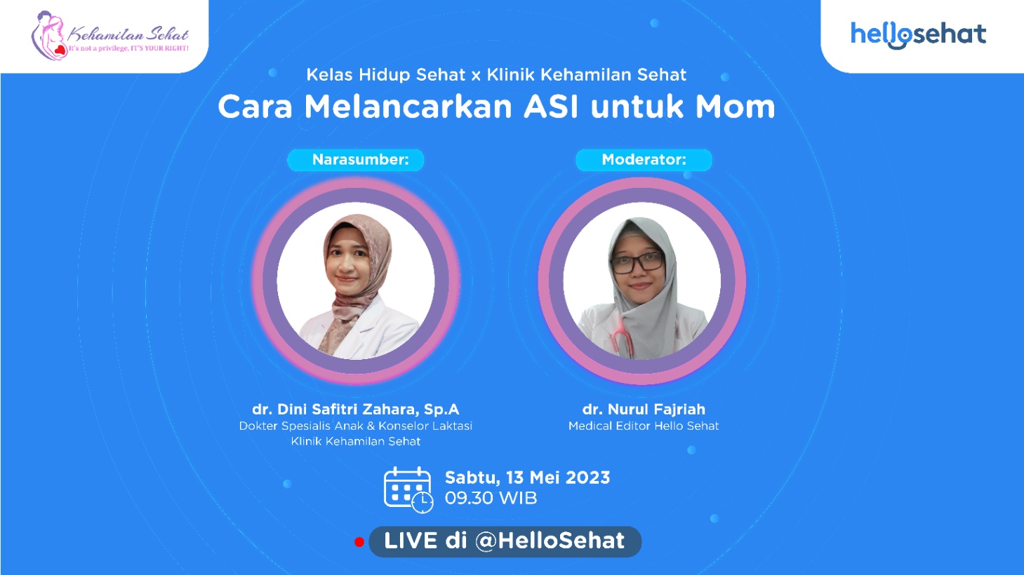 IG LIVE: Cara Melancarkan ASI untuk Mom