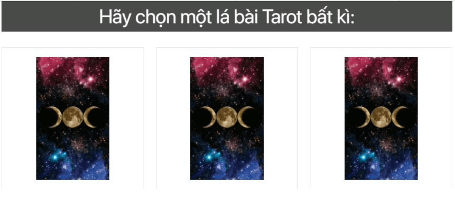 Bói bài tarot tình yêu giữa hai người