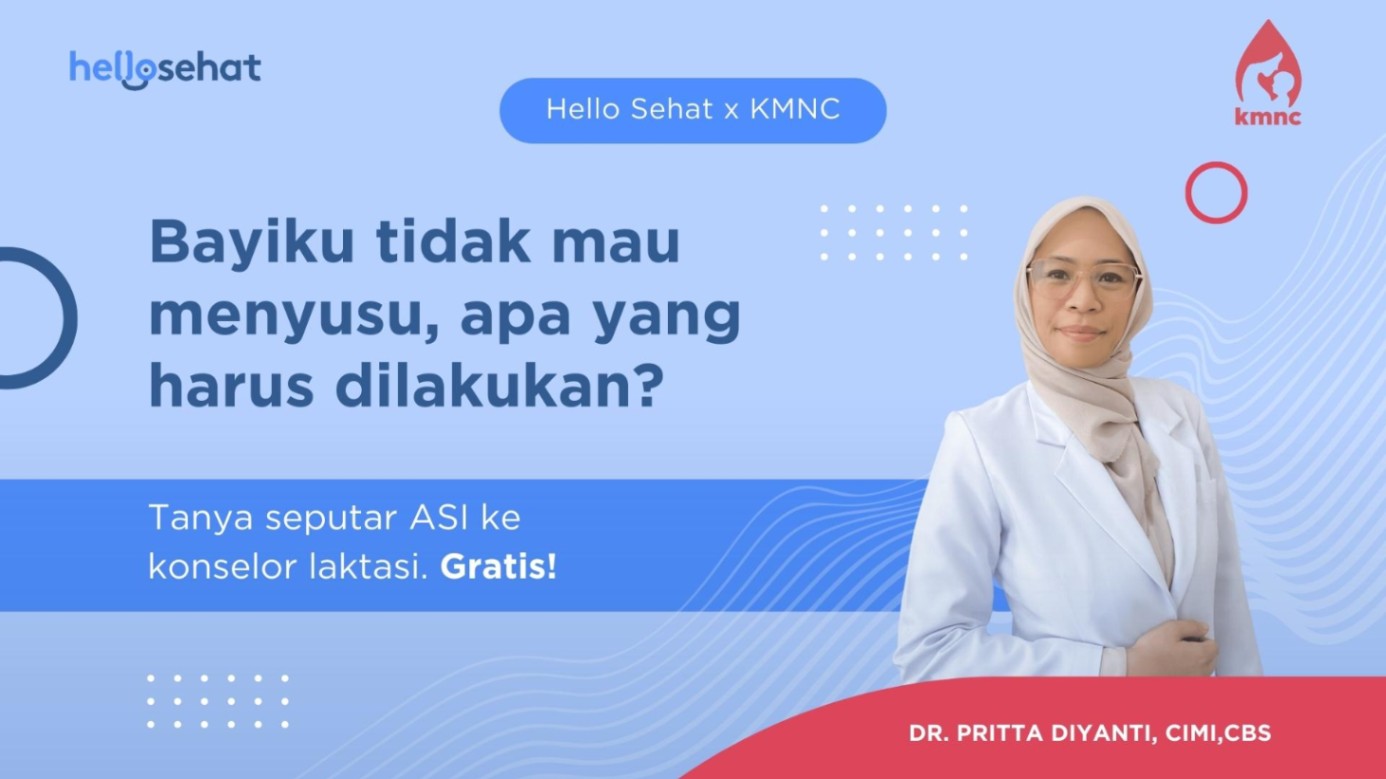 Tanya dr. Pritta: Bayiku Tidak Mau Menyusu, Apa yang Harus Dilakukan?