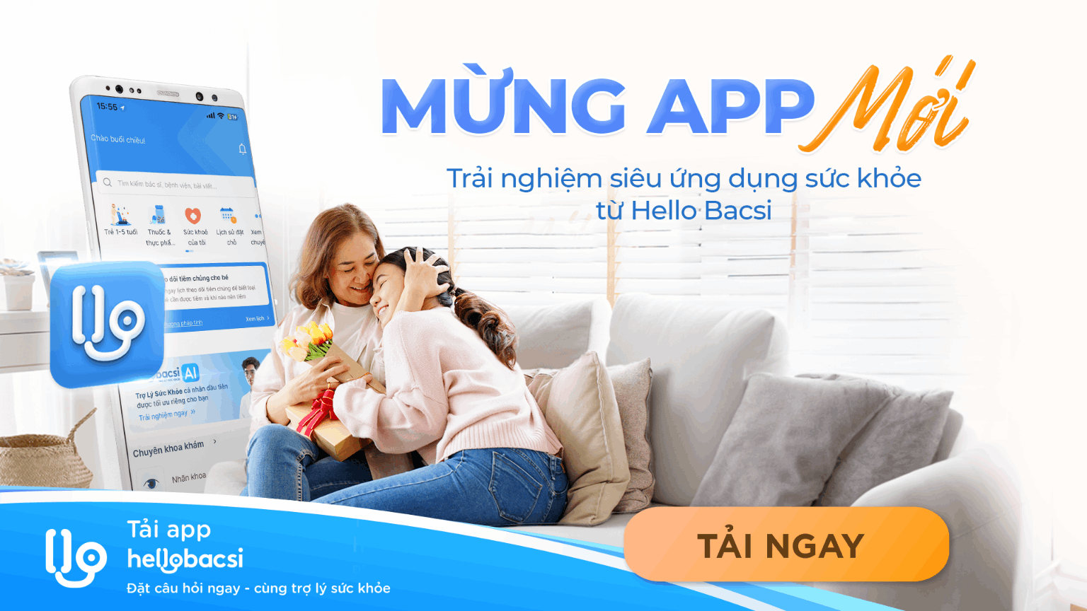 Trải nghiệm siêu ứng dụng sức khoẻ App “Hello Bacsi”, tải ngay!