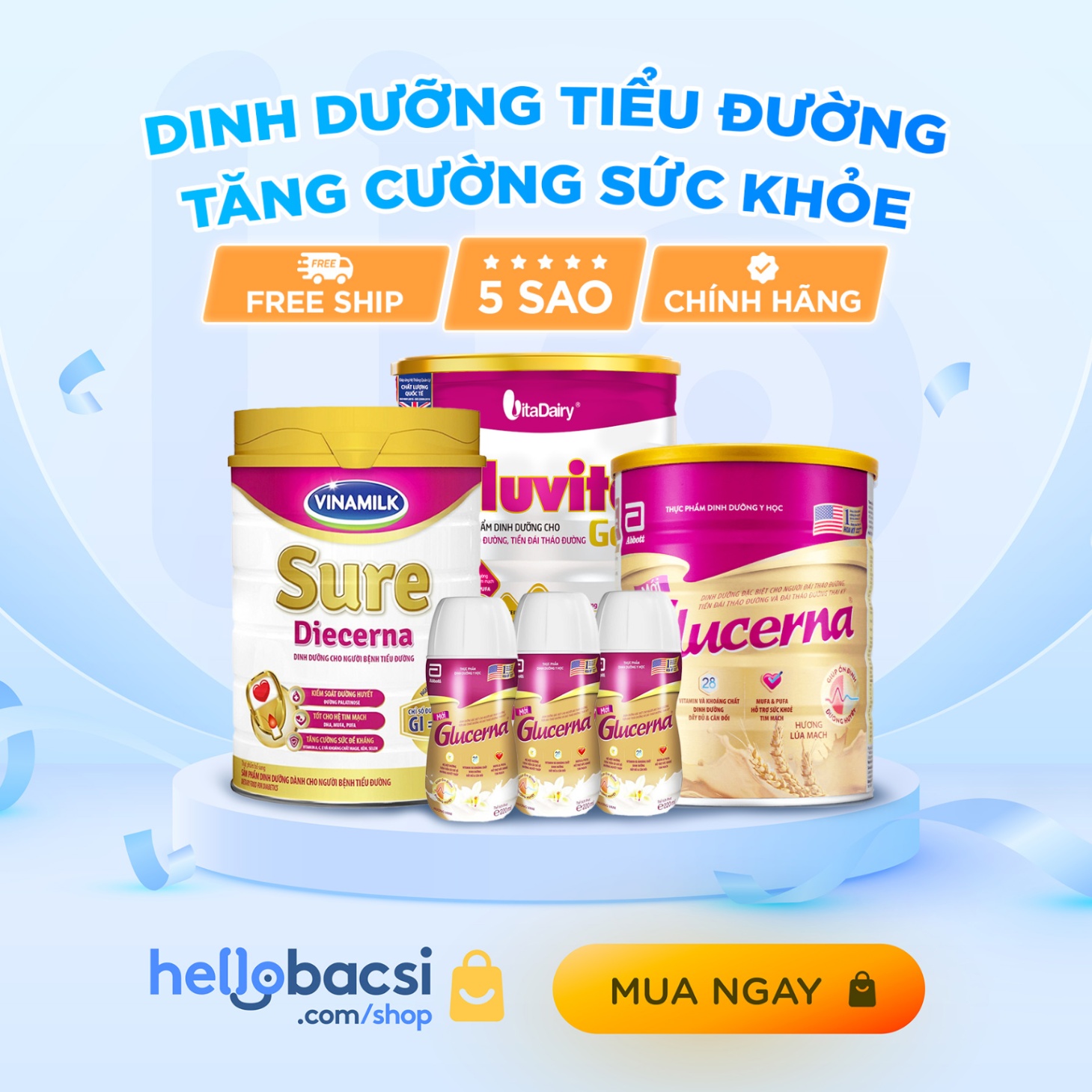 DINH DƯỠNG TIỂU ĐƯỜNG - TĂNG CƯỜNG SỨC KHỎE