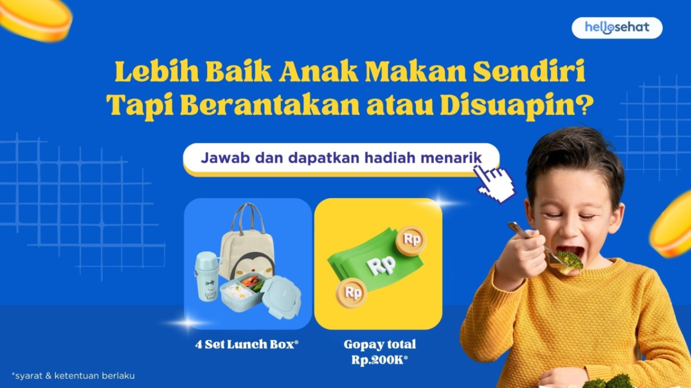 #KuisKomunitasHS: Lebih Baik Anak Makan Sendiri Tapi Berantakan atau Disuapin? 