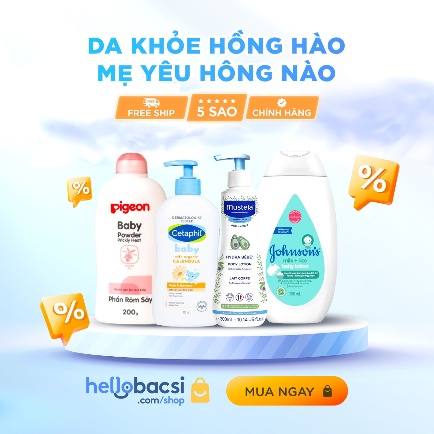 DA KHỎE HỒNG HÀO - MẸ YÊU HÔNG NÀO