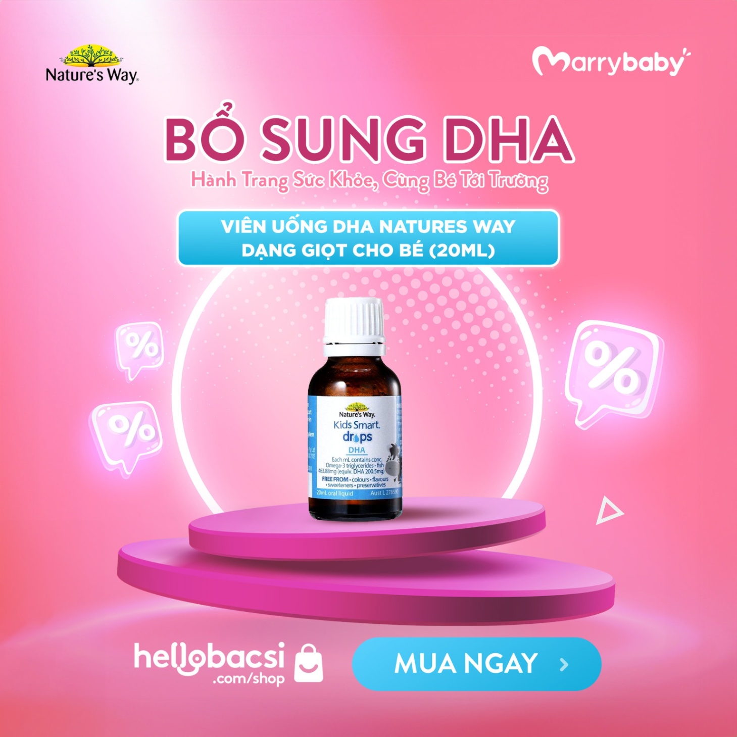 ✨ BỔ SUNG DHA - HÀNH TRANG SỨC KHỎE CÙNG BÉ ĐẾN TRƯỜNG