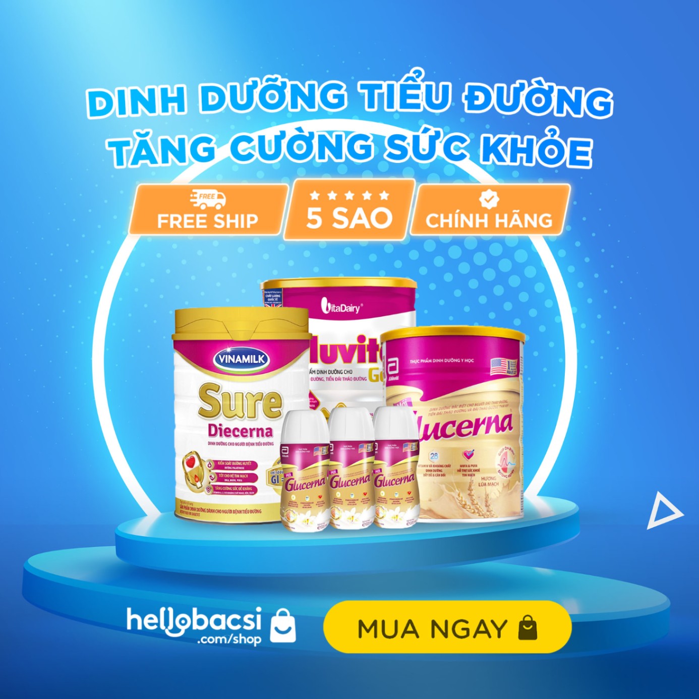 DINH DƯỠNG TIỂU ĐƯỜNG - TĂNG CƯỜNG SỨC KHỎE