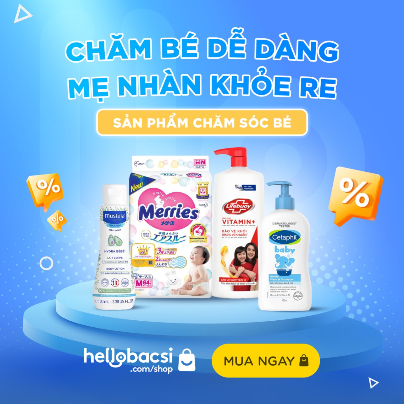 CHĂM BÉ DỄ DÀNG - MẸ NHÀN KHỎE RE