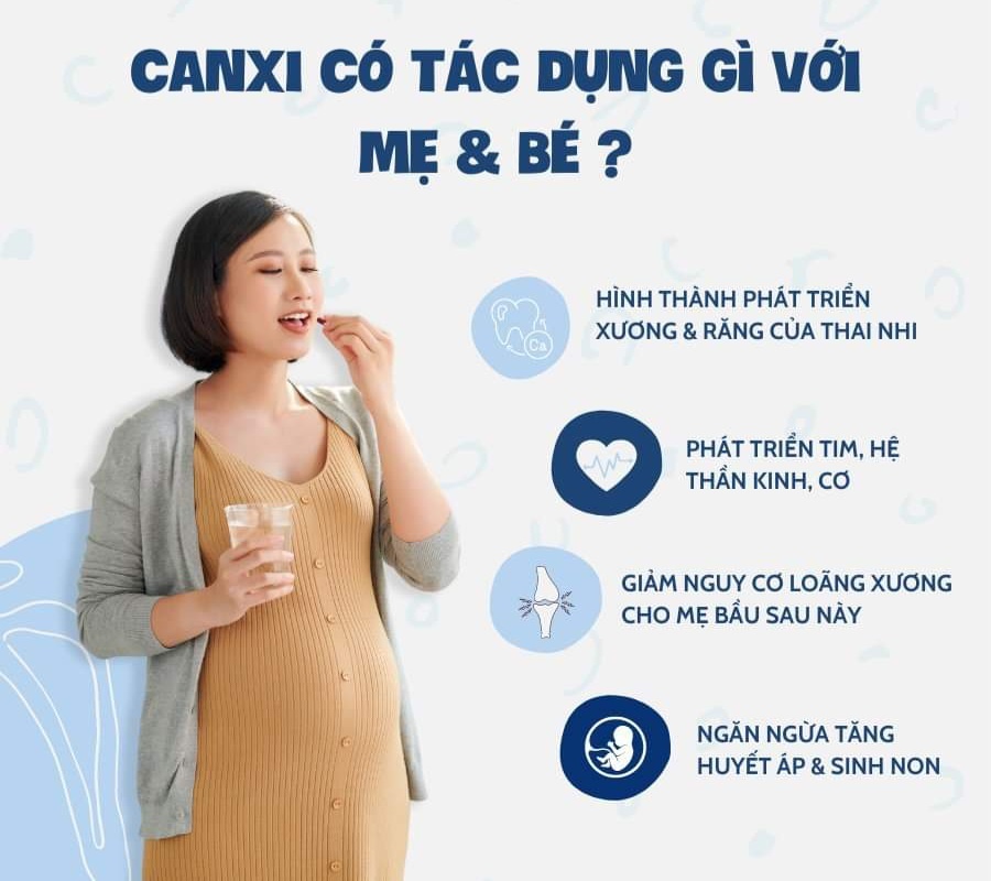 Bổ sung Canxi khi mang thai đúng cách như thế nào? 