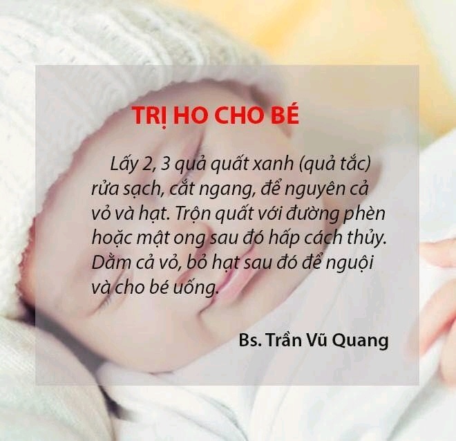 Mẹo chữa bệnh cho bé. Ba mẹ lưu ý khi dùng đến nhé 