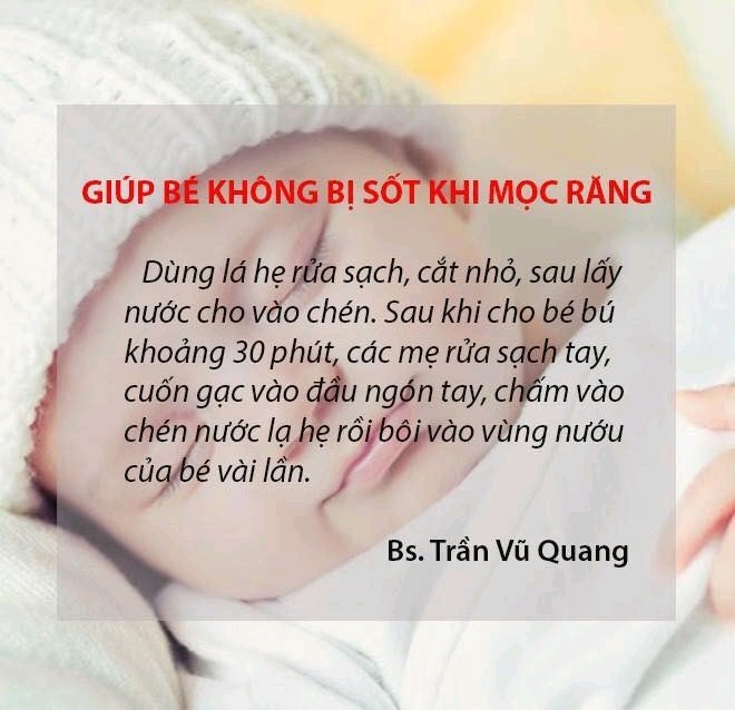 Mẹo chữa bệnh cho bé. Ba mẹ lưu ý khi dùng đến nhé 