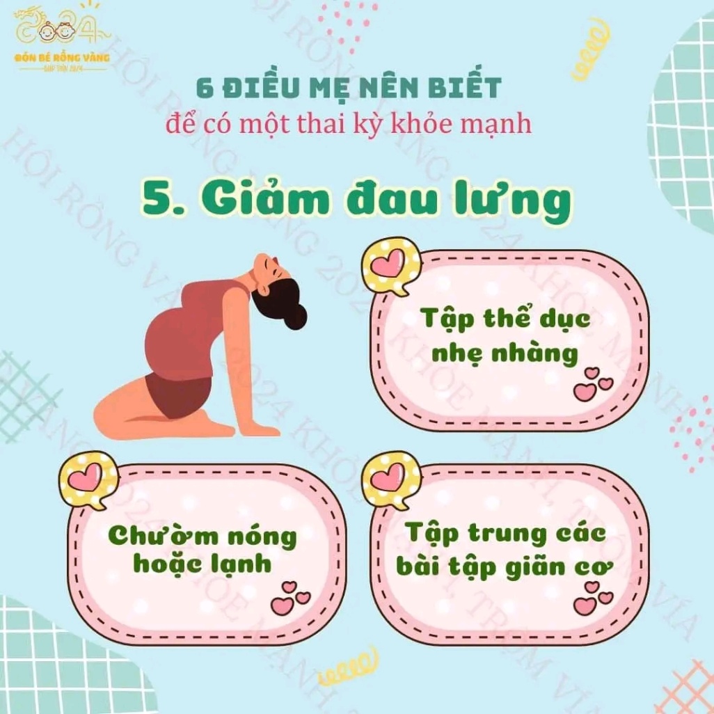 6 ĐIỀU MẸ NÊN BIẾT ĐỂ CÓ 1 THAI KỲ KHỎE MẠNH