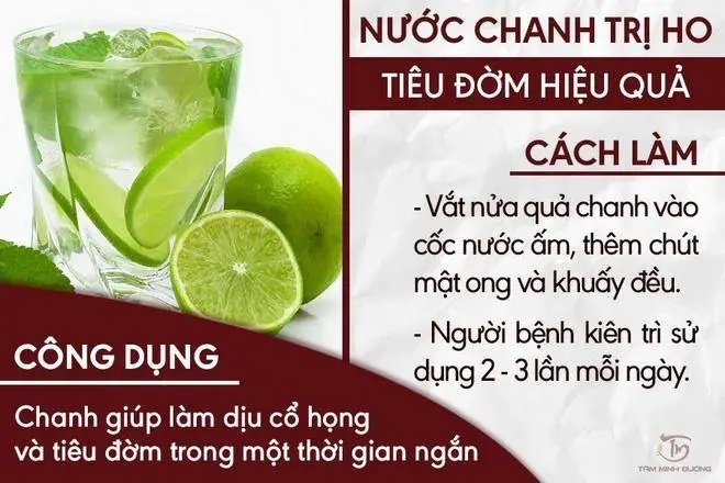 Bài thuốc trị ho cho các bé yêu 