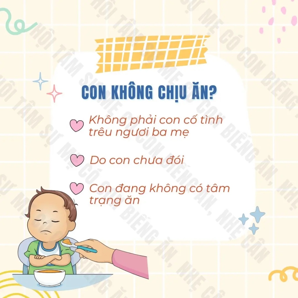 Cân nhắc, điều chỉnh lịch sinh hoạt sao cho phù hợp với bữa ăn của con