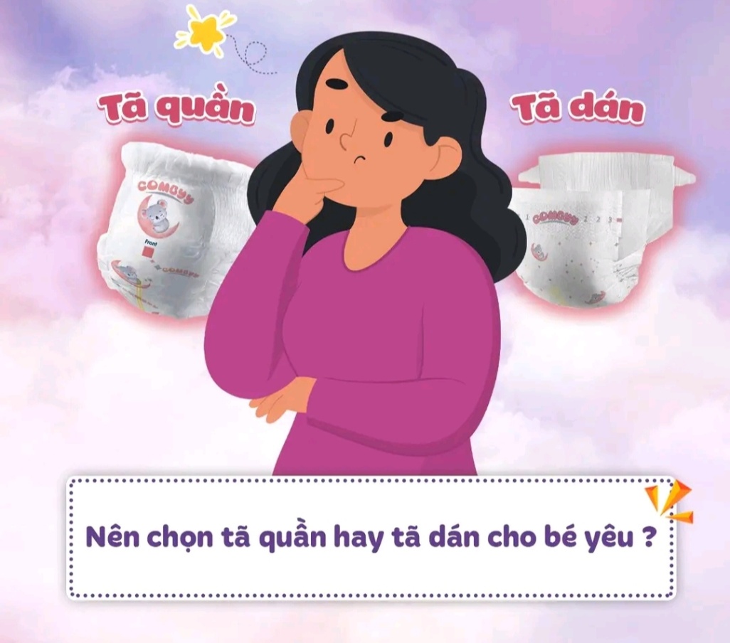  NÊN CHỌN TÃ DÁN HAY TÃ QUẦN CHO BÉ? 🚼 