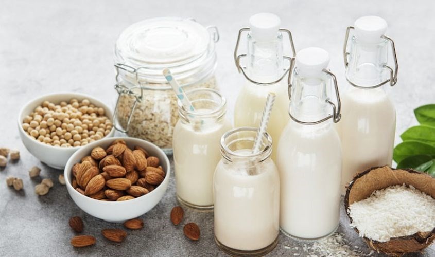 Uống sữa hạt có béo không?