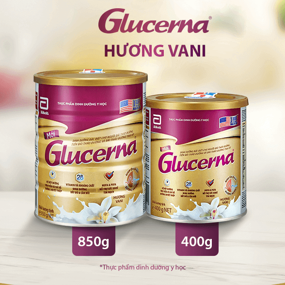 Sữa glucerna có mấy loại?