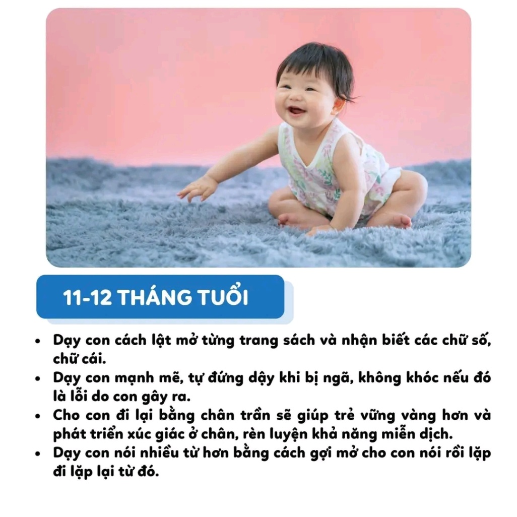 HƯỚNG DẪN CHI TIẾT CHĂM SÓC TRẺ SƠ SINH TỪ 0 -12 THÁNG TUỔI 