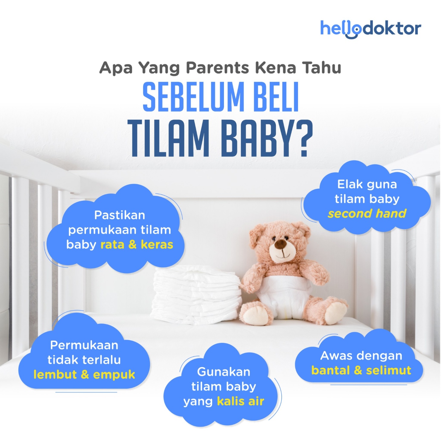 Tips membeli tilam baby