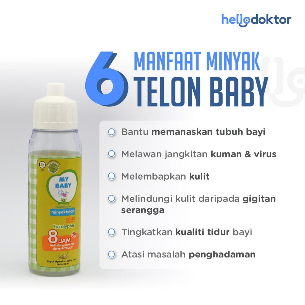 Manfaat minyak telon baby