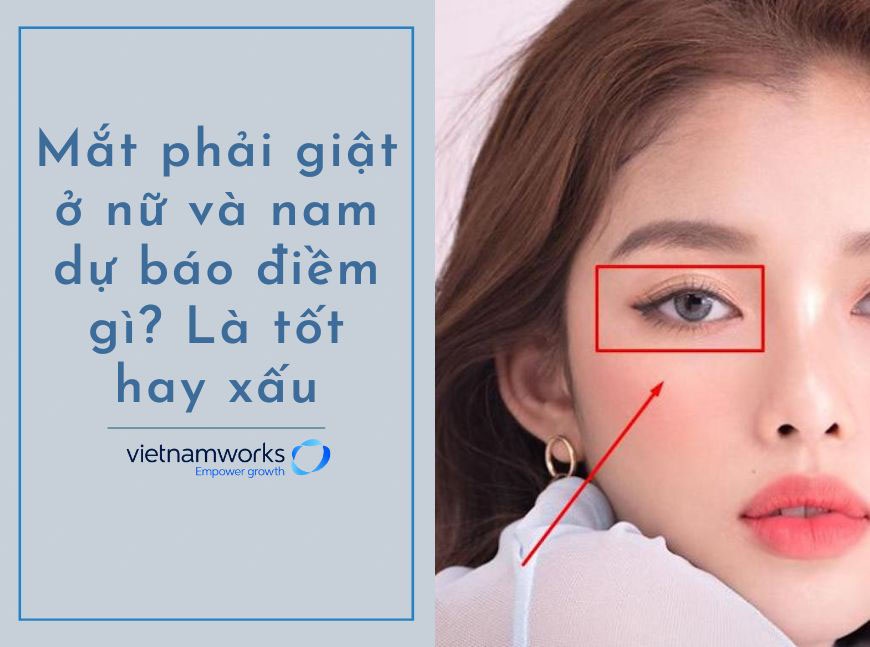 Mắt Bên Phải Giật Có Điềm Gì? 