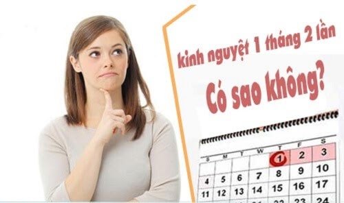 Một tháng có kinh 2 lần có nguy hiểm không? Nên làm gì?