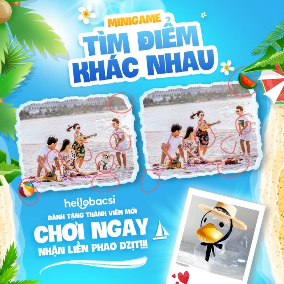 Minigame: Bé Vui Hè - Tặng Phao Bơi siêu dễ thương cho bé! 