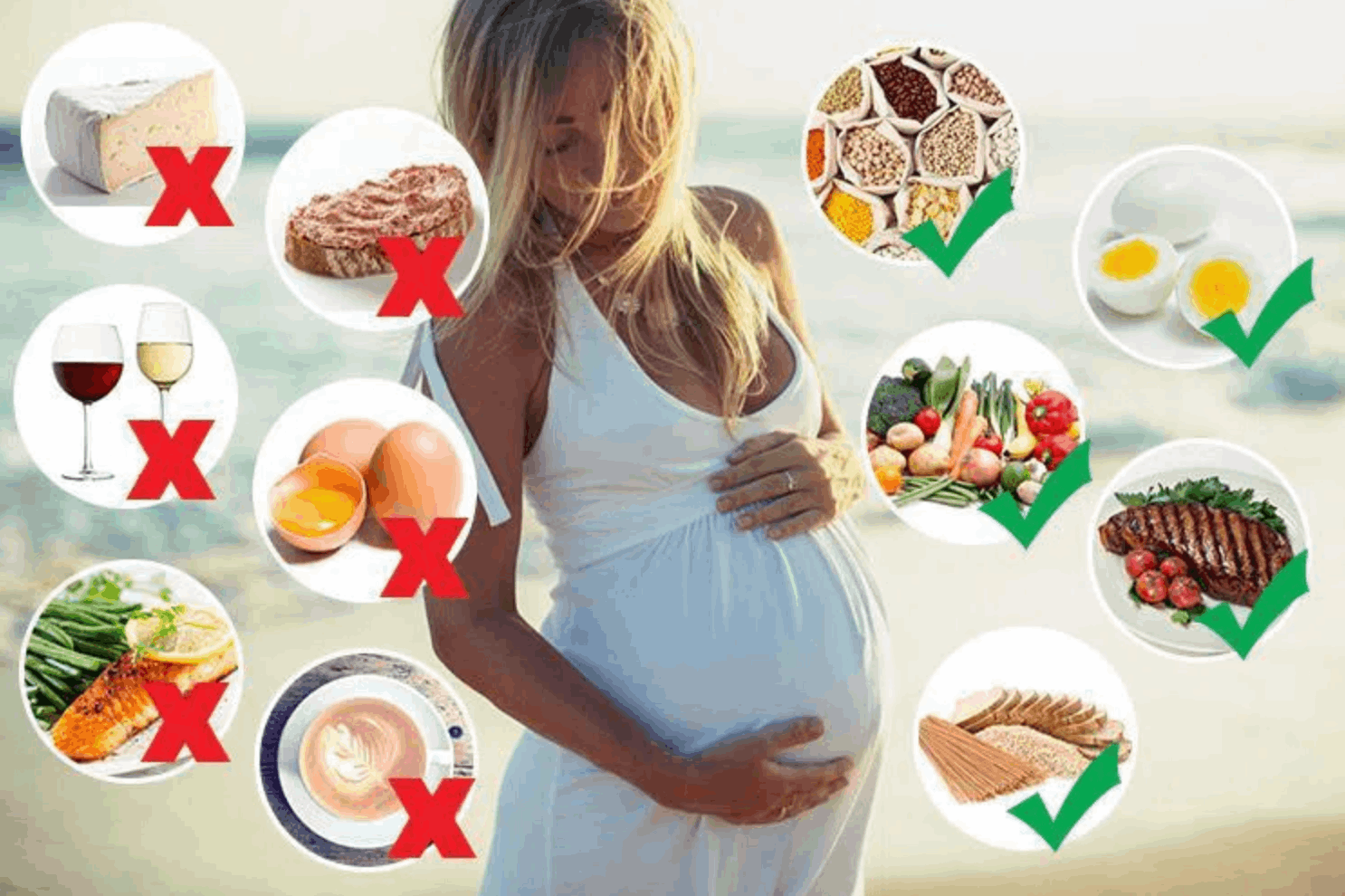 Mẹ bầu không nên ăn gì trong 3 tháng đầu
