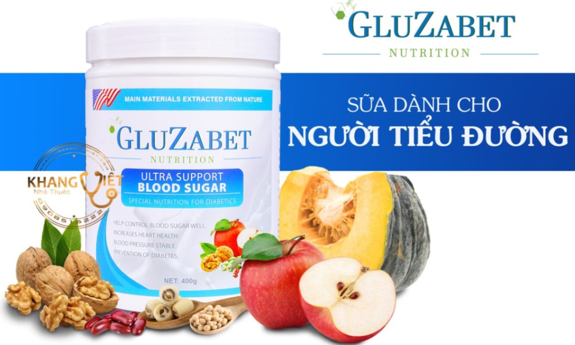 Sữa tiểu đường Gluzabet: Giá bao nhiêu và mua ở đâu?