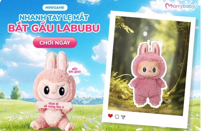 MINIGAME NHANH TAY LẸ MẮT BẮT GẤU LABUBU 