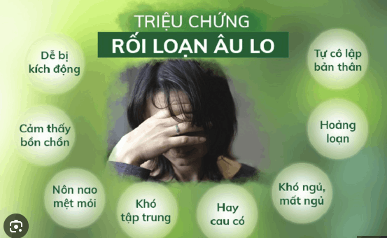 Triệu chứng rối loạn lo âu trầm cảm