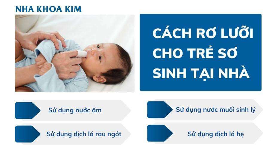 Cách rơ lưỡi cho trẻ sơ sinh sạch và an toàn hiệu quả