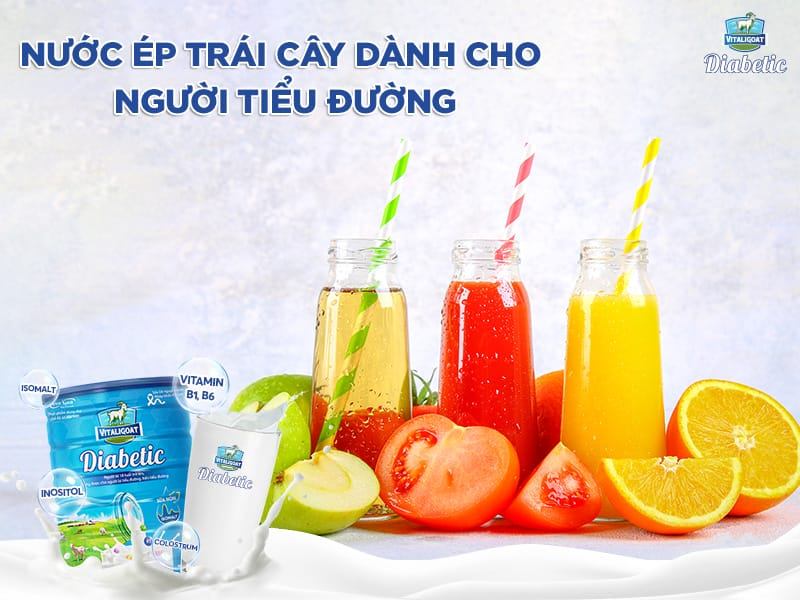 Những loại nước ép trái cây dành cho người tiểu đường tốt