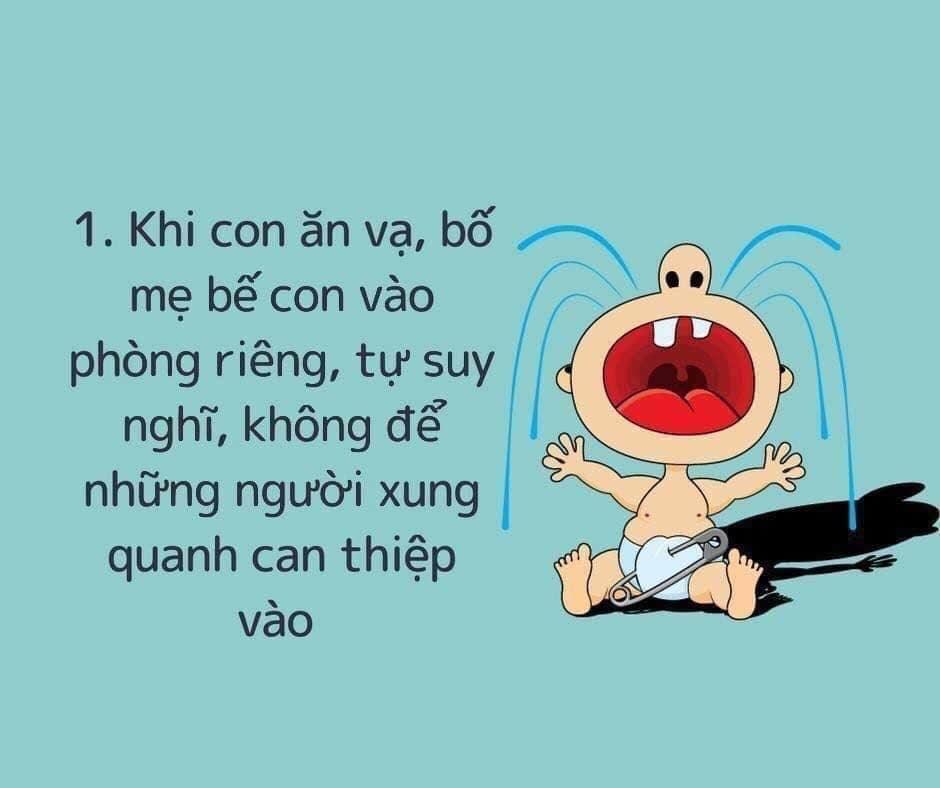 Bé hay ăn vạ phải làm sao?