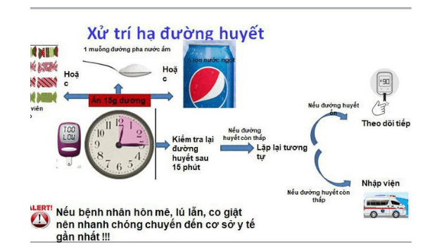 Cách xử trí hạ đường huyết kịp thời - Cứu sống bản thân