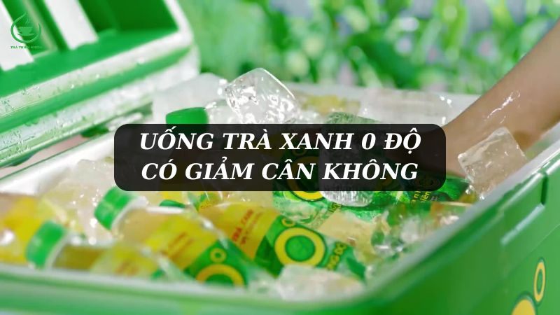 Uống trà xanh không độ có giảm cân không?