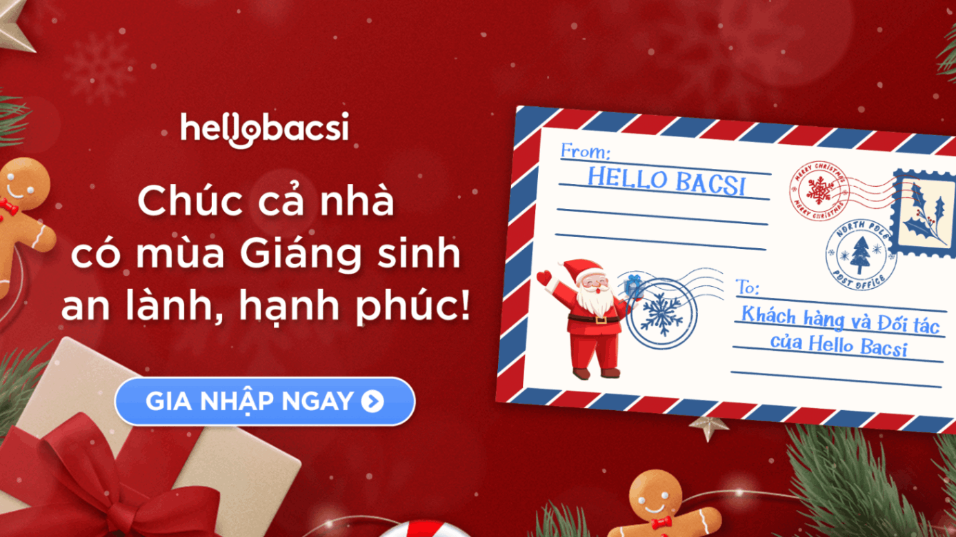 🎄🎅 HO HO HO! Giáng Sinh Sắp Tới, Sức Khỏe Phơi Phới! 🎁✨