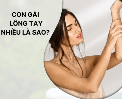 Con gái có lông tay nhiều thì sao? 