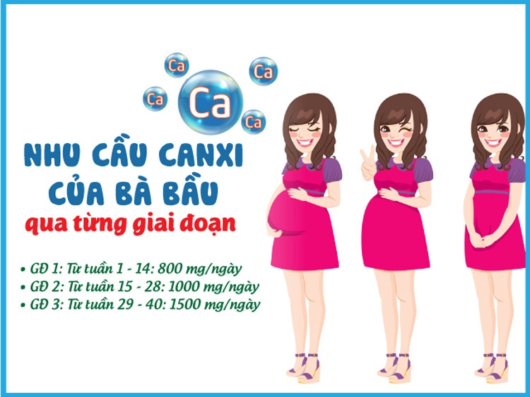 Hướng dẫn cách bổ sung canxi cho bà bầu an toàn và hiệu quả