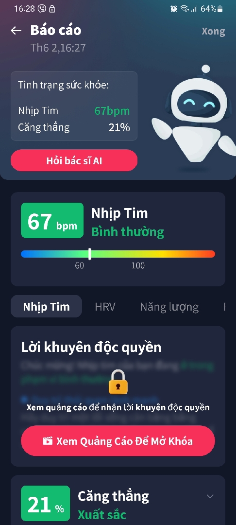 Mình lo lắng về triệu chứng mệt mỏi và nguy cơ đột quỵ